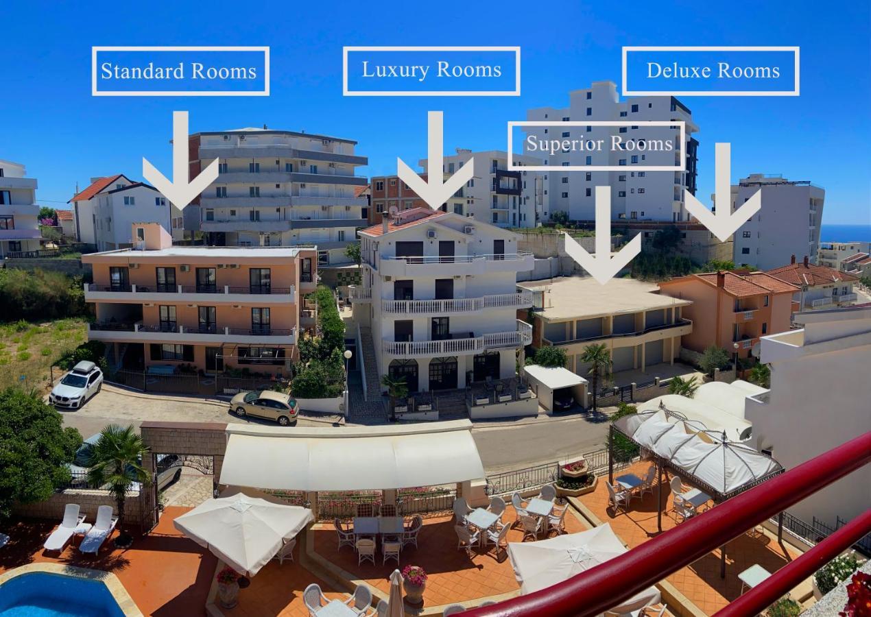 Hotel Kleopatra Ulcinj Exterior foto